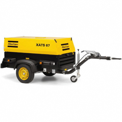 Дизельный компрессор Atlas Copco XATS 67 Dd фото