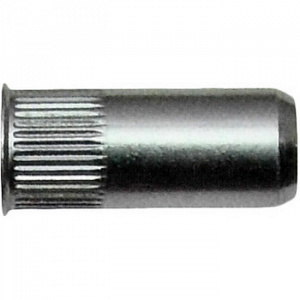 Bralo, заклепка с внутренней резьбой стальная закрытая с насечкой М8/10,9х22,5 уменьшенный бортик