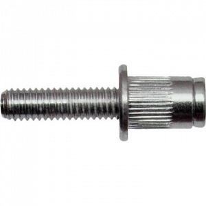 Bralo, заклепка с внутренней резьбой стальная М8/10,95х16 с винтом 25 мм, цилиндрический бортик