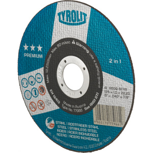 Tyrolit Premium A60Q-BFXA 125х1х22,23 тип 41