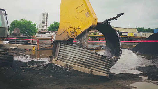 Видео о гидроножницах Atlas Copco SC 6200