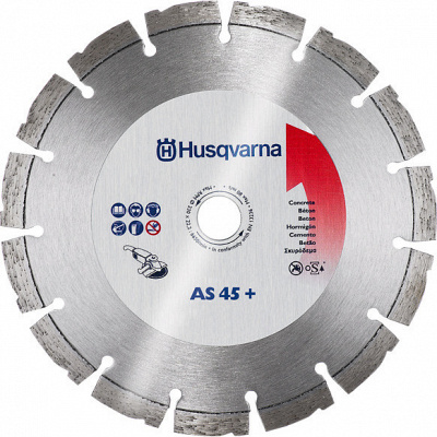 Диск для углошлифовальных машин Husqvarna AS 45+ 230х22,23 фото