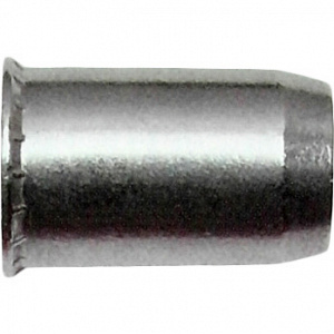 Bralo, заклепка с внутренней резьбой стальная М4/6,3х10,4 уменьшенный бортик