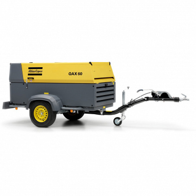 Дизельный генератор на шасси Atlas Copco QAX 60 фото