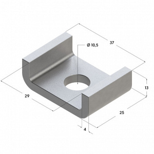 Termoclip, шайба седельная 28x25 3F