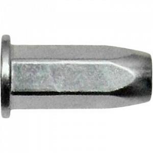 Bralo, заклепка с внутренней резьбой стальная шестигранная закрытая М10/12,95х31 цилиндрический бортик