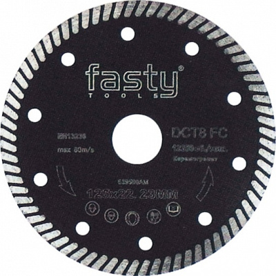 Диск для ручных машин Fasty DCT Fast Cut 125х1,7х22,23 фото