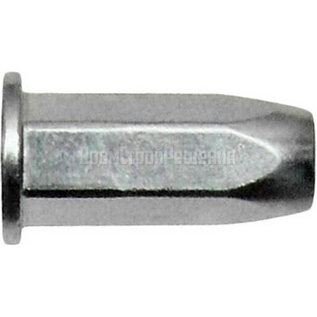 Bralo, заклепка с внутренней резьбой стальная шестигранная закрытая М5/6,95х20 цилиндрический бортик